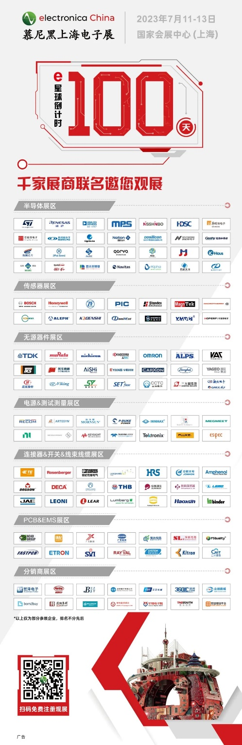 觀眾預(yù)登記開啟！千家展商聯(lián)名邀您共聚2023慕尼黑上海電子展