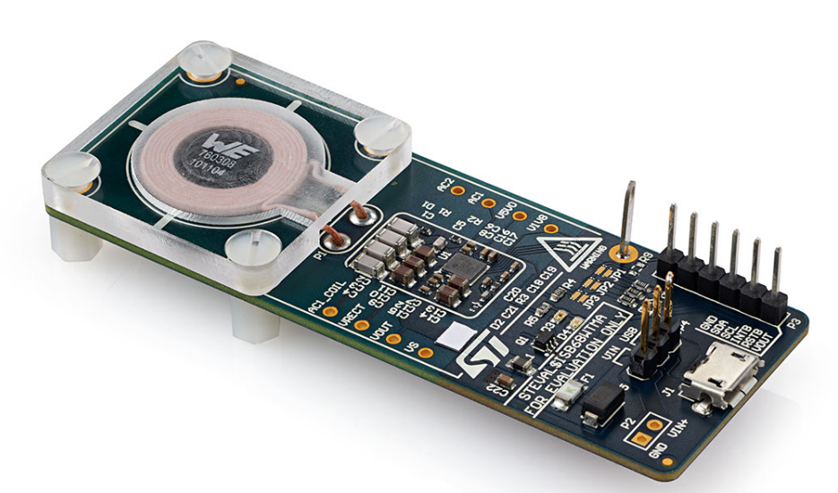 意法半導體面向可穿戴設(shè)備的無線充電解決方案