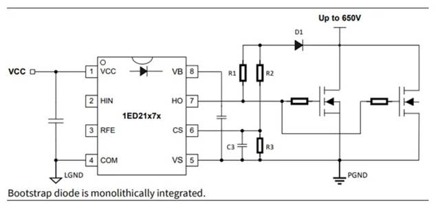 驅(qū)動電路設計（七）——自舉電源在5kW交錯調(diào)制圖騰柱PFC應用