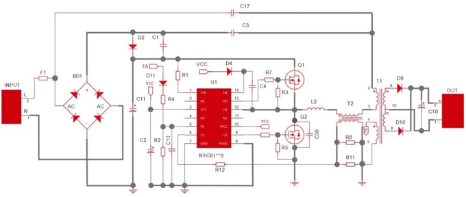 RS瑞森半導(dǎo)體-PCB LAYOUT中ESD的對策與LLC方案關(guān)鍵物料選型分享 RS瑞森半導(dǎo)體-PCB LAYOUT中ESD的對策與LLC方案關(guān)鍵物料選型分享