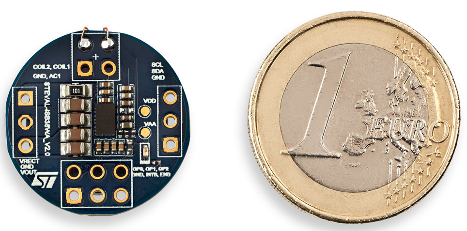 意法半導體面向可穿戴設(shè)備的無線充電解決方案