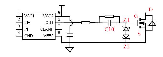 SiC MOSFET替代Si MOSFET,只有單電源正電壓時如何實現(xiàn)負壓？