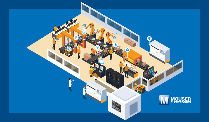 貿(mào)澤電子發(fā)布工業(yè)4.0線(xiàn)上資源預(yù)測(cè)性維護(hù)解決方案