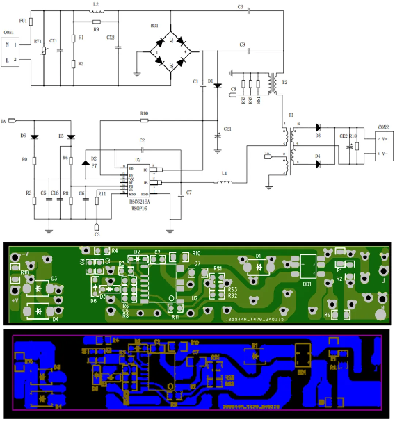 RSC6218A LLC諧振電源案例分享 RSC6218A LLC諧振電源案例分享