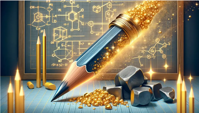 按特定順序堆疊5層石墨烯，鉛筆芯巧變電子“黃金”