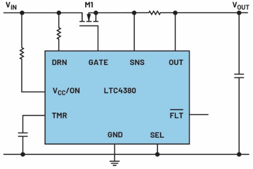 當過壓持續(xù)較長時間時，使用開關(guān)浪涌抑制器