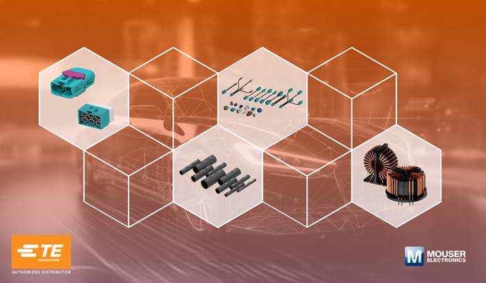 尋找TE元件？貿(mào)澤電子供應(yīng)TE Connectivity超75萬(wàn)種元器件