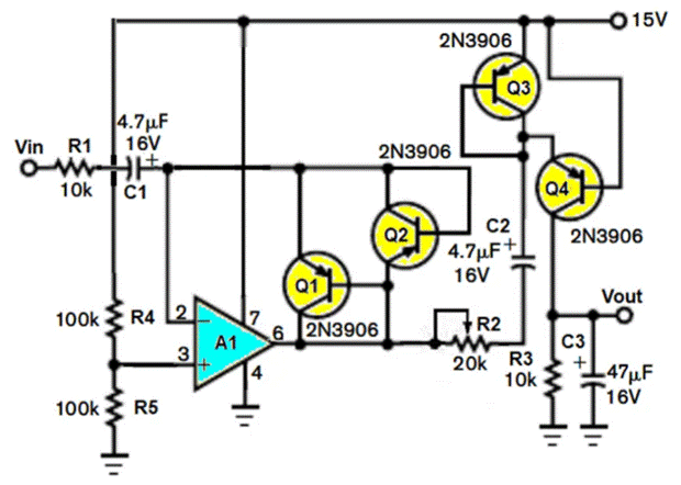 有源全波整流器無(wú)需匹配電阻？來(lái)看看這個(gè)非常規(guī)設(shè)計(jì)