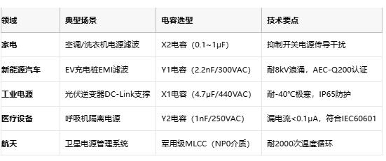 安規(guī)電容技術(shù)全景圖：從安全設(shè)計(jì)到國產(chǎn)替代突圍